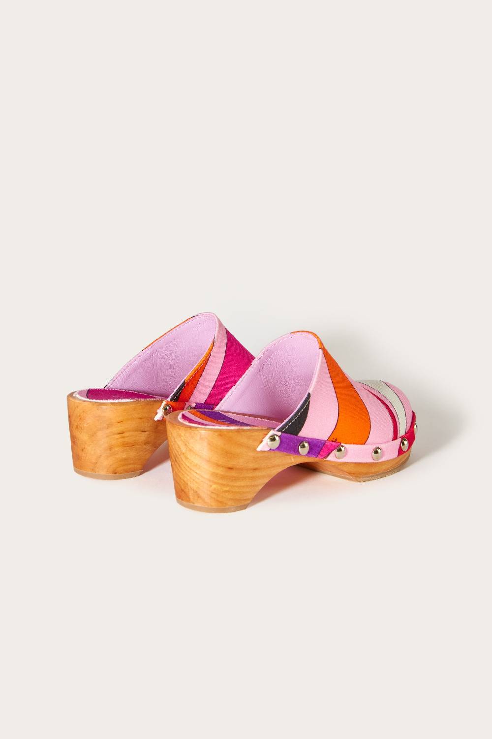 Pucci Clogs Con Stampa Marmo