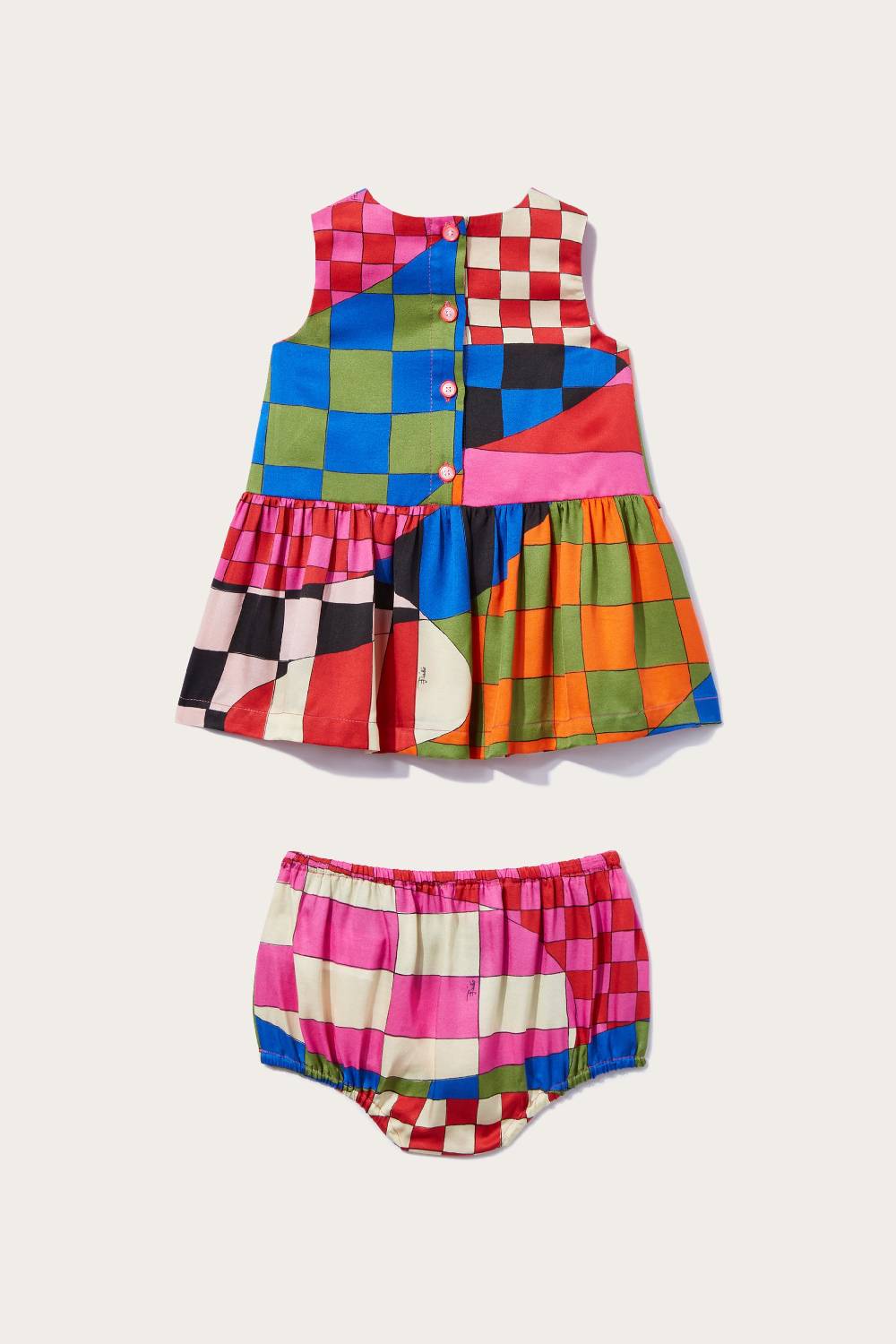 Pucci Completo Con Stampa Giardino