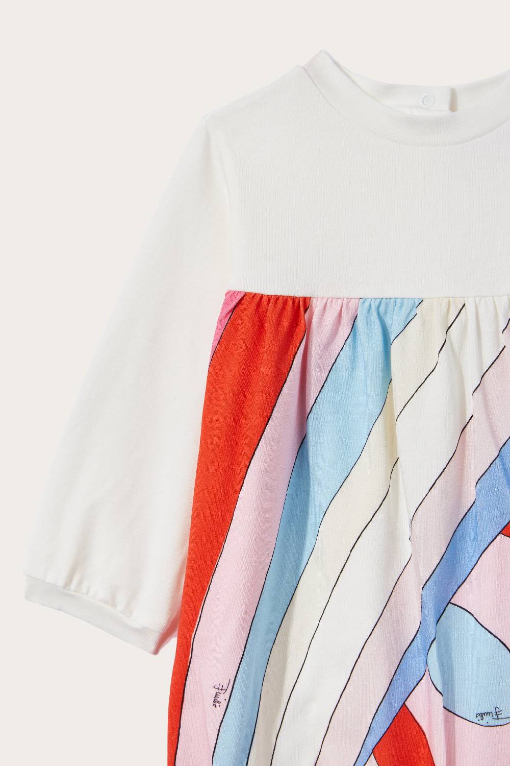 Pucci Completo Neonato Con Stampa Iride