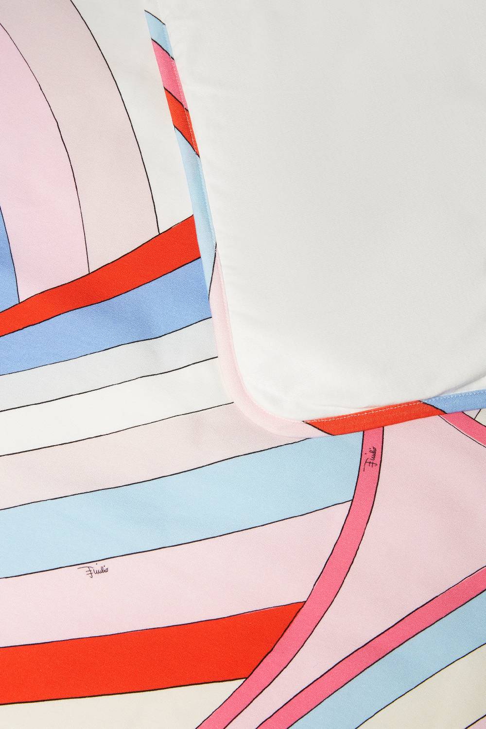 Pucci Coperta Neonato Con Stampa Iride