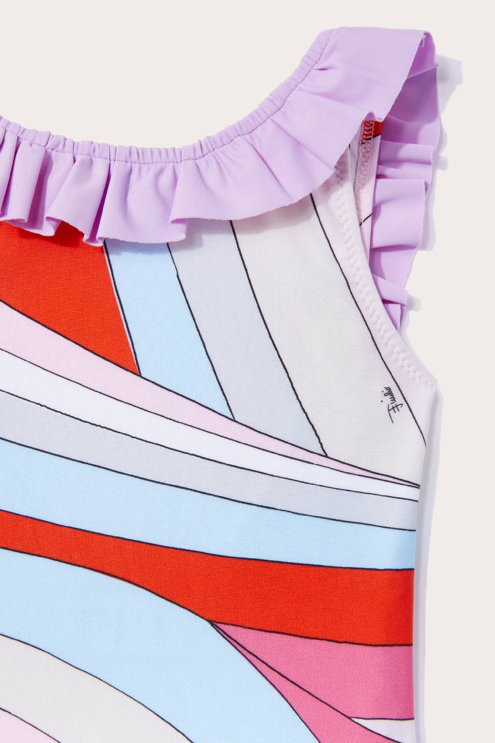 Pucci Costume Con Stampa Iride