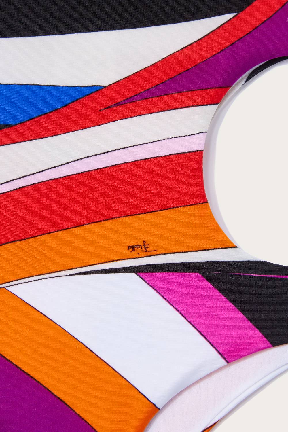 Pucci Costume Con Stampa Iride