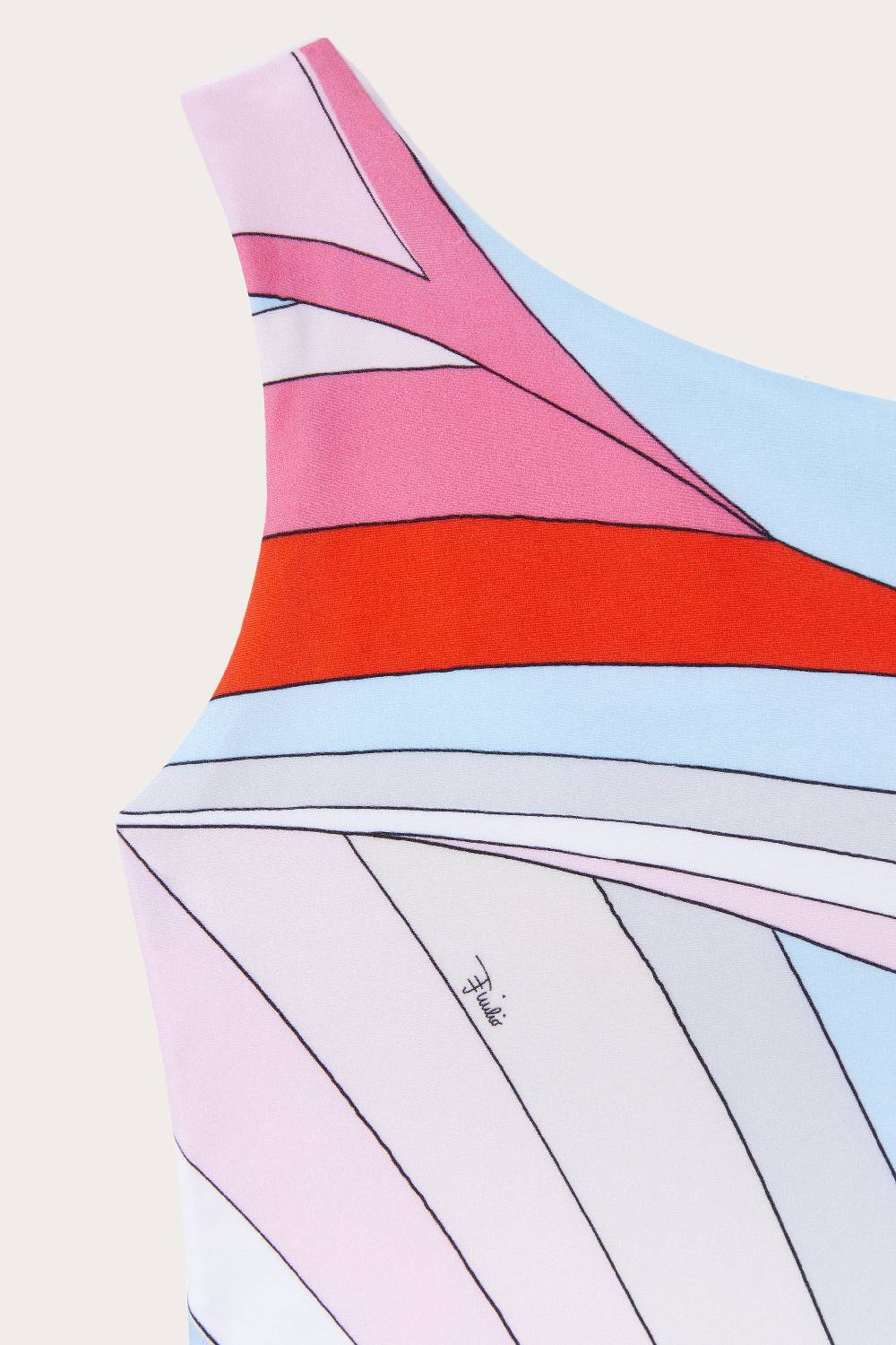 Pucci Costume Con Stampa Iride