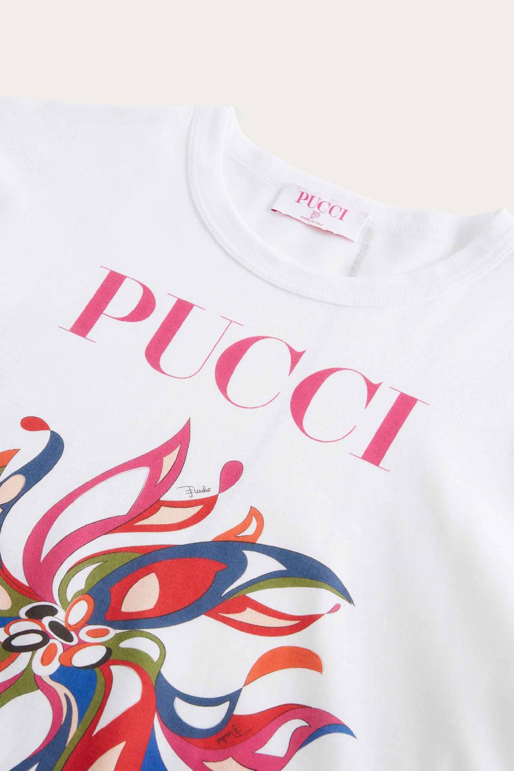 Pucci Dalia-Print Cotton T-shirt