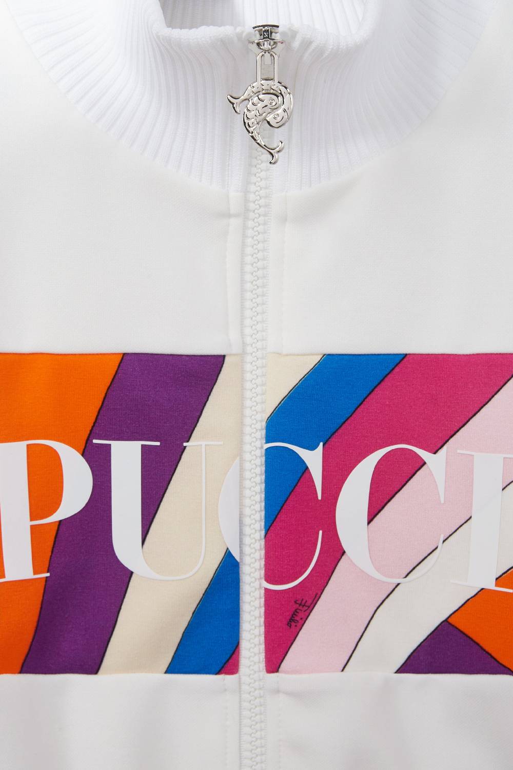 Pucci Felpa Con Inserto Iride