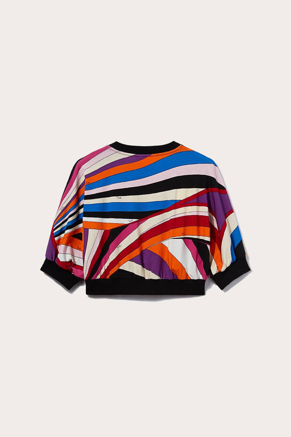 Pucci Felpa Con Inserto Iride