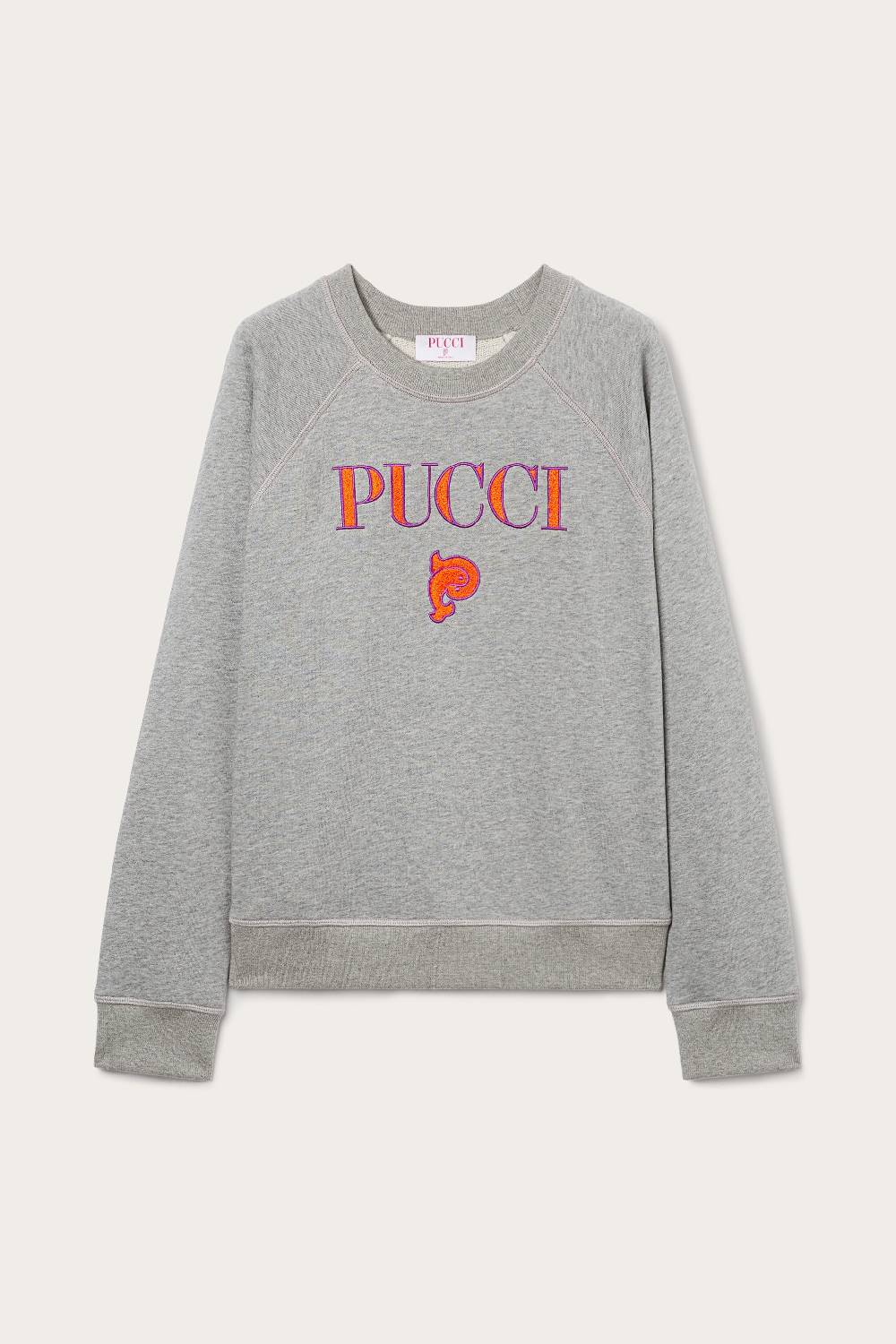 Pucci Felpa con logo ricamato