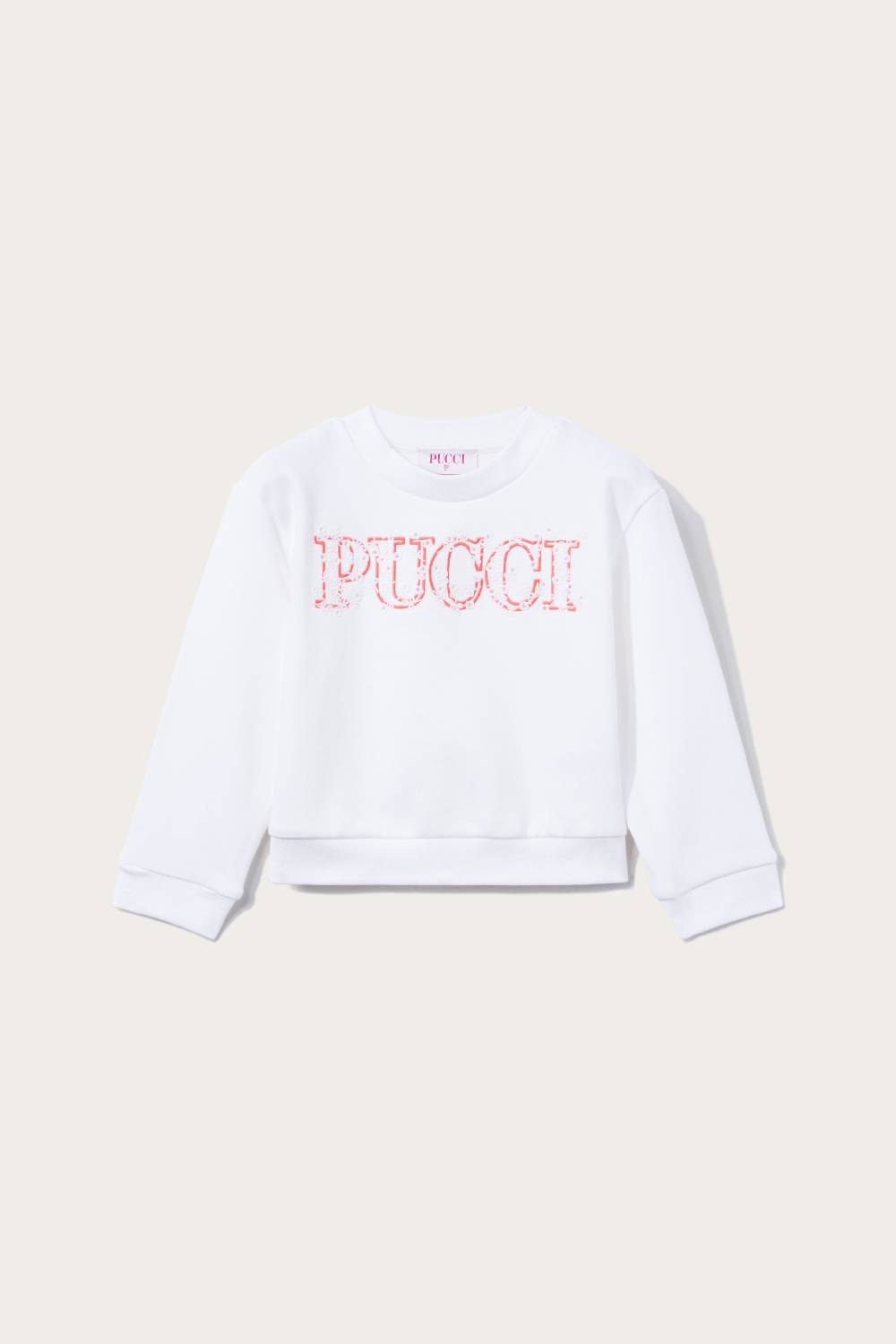 Pucci Felpa con logo ricamato