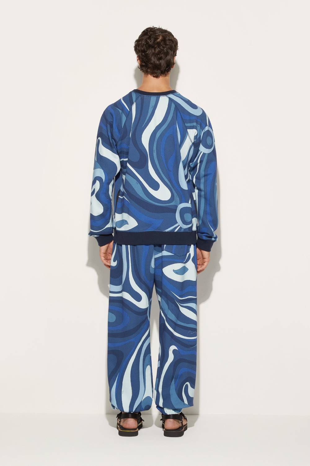 Pucci Felpa Con Stampa Marmo