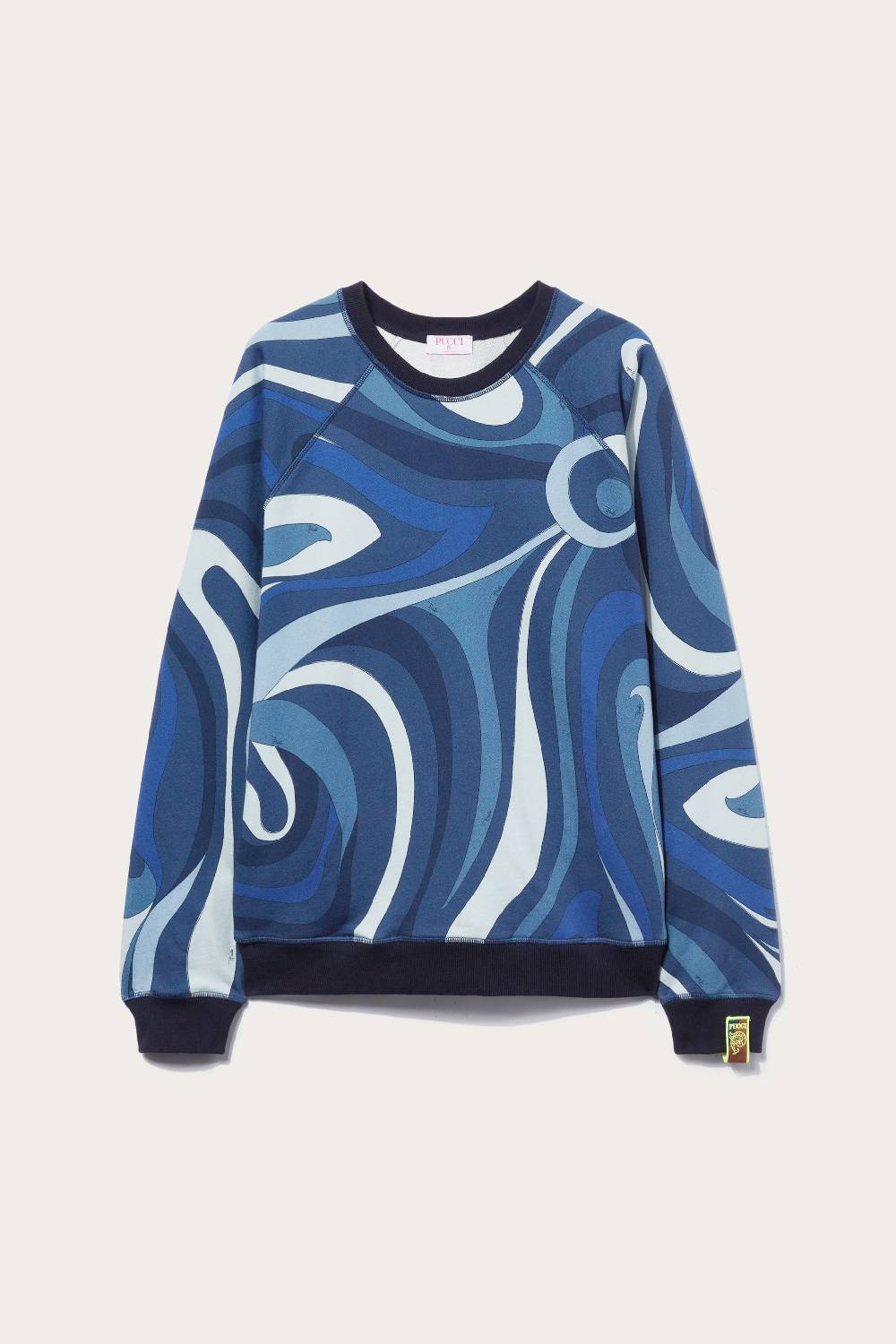 Pucci Felpa con stampa Marmo