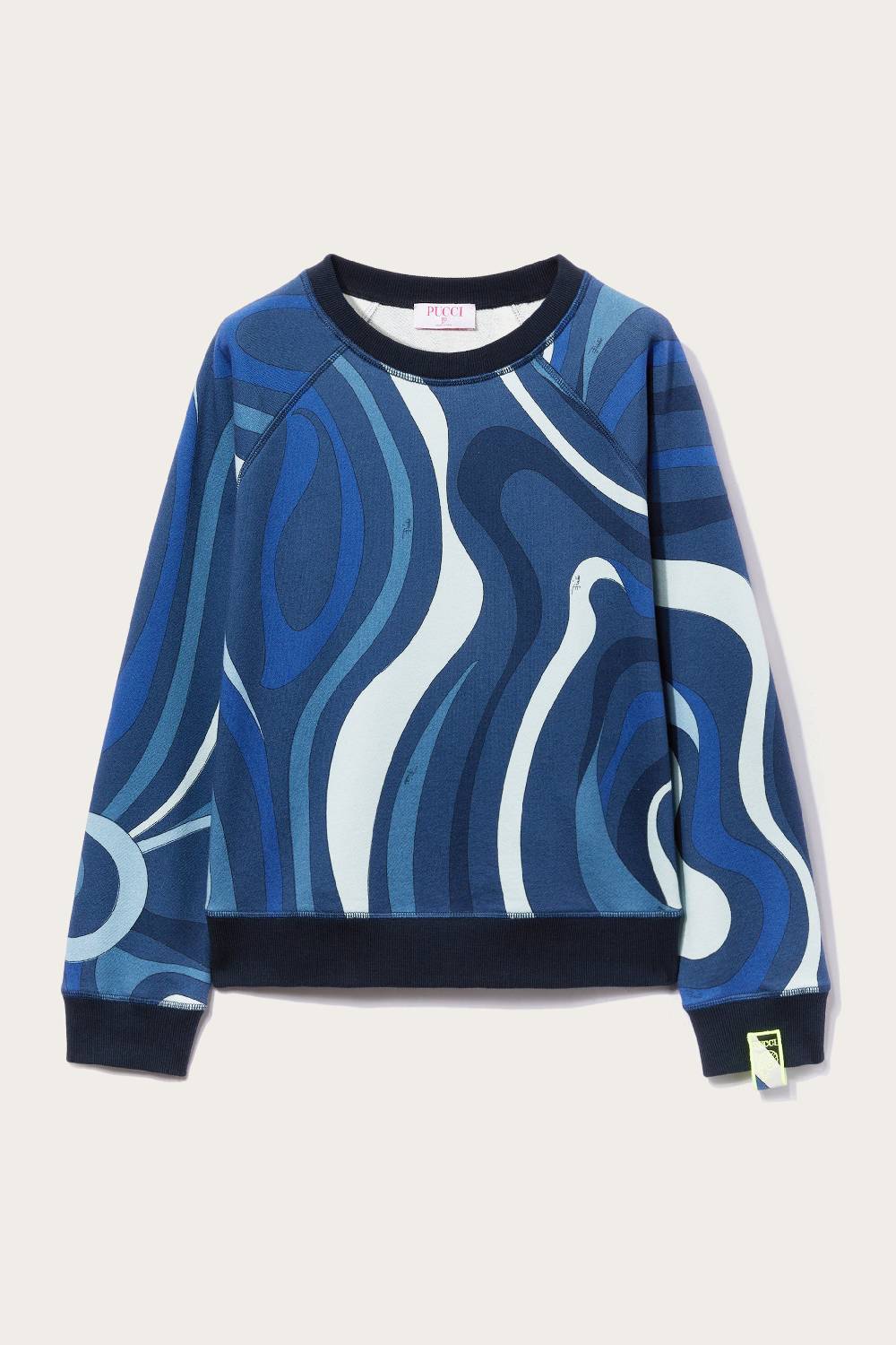 Pucci Felpa con stampa Marmo