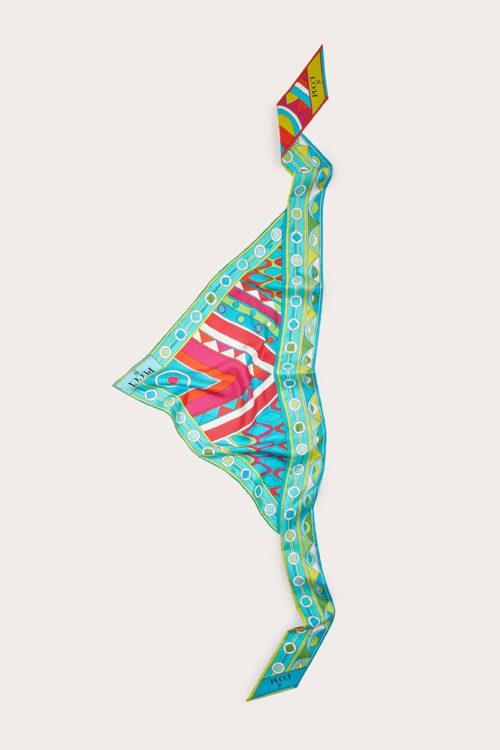 Pucci Foulard in seta con stampa Vivara