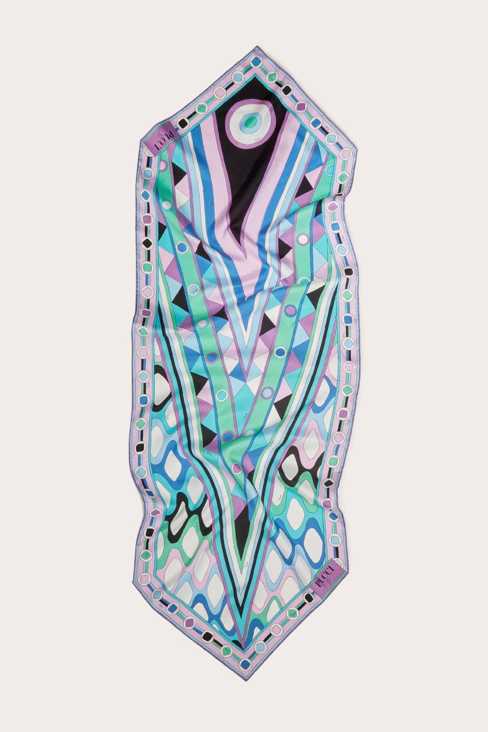 Pucci Foulard in seta con stampa Vivara