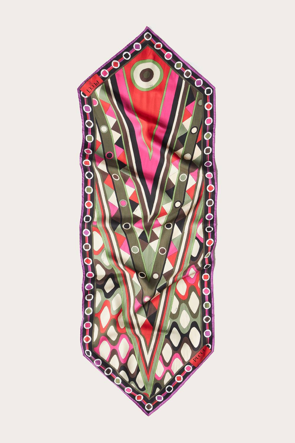 Pucci Foulard in seta con stampa Vivara
