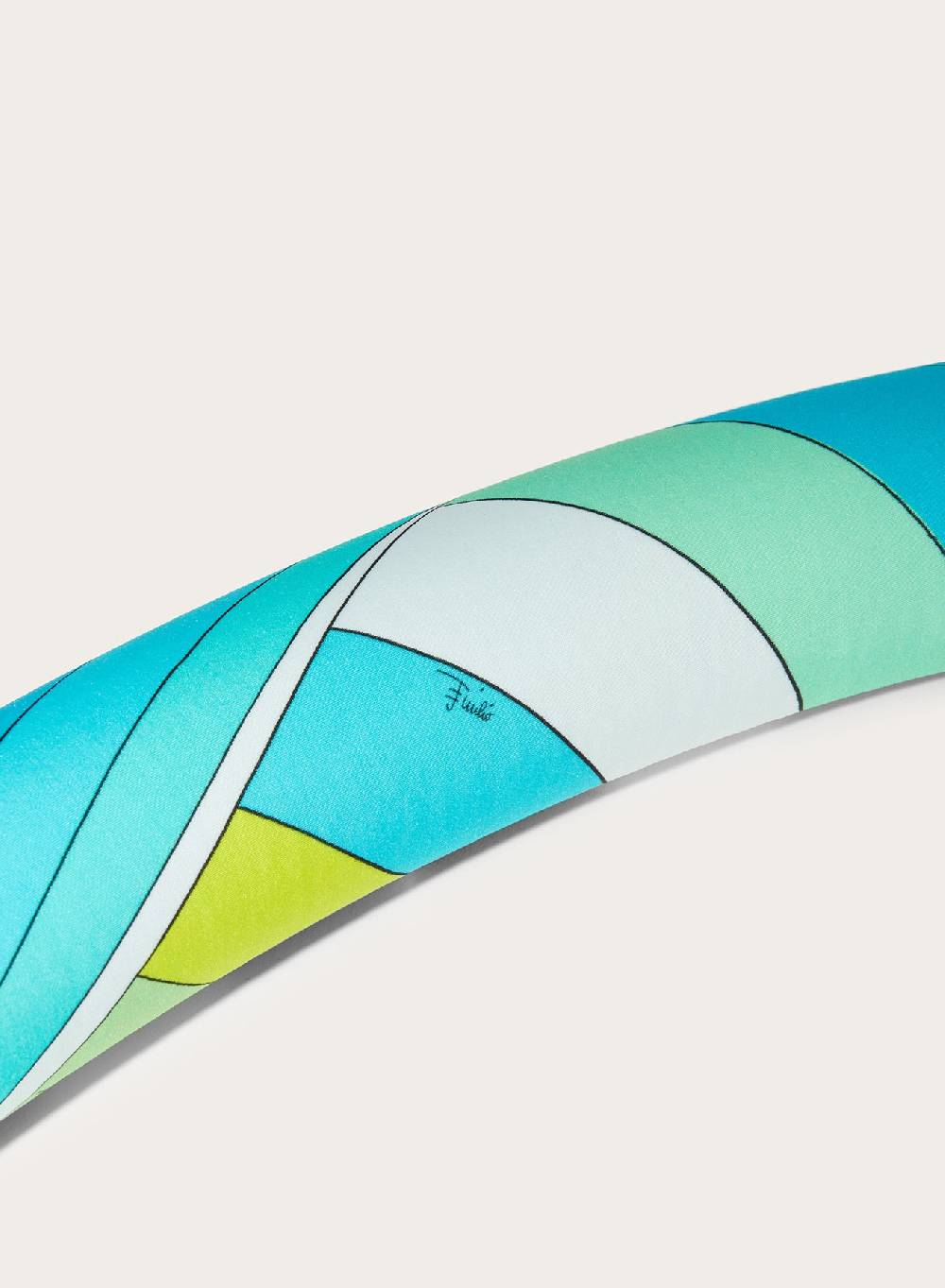 Pucci Galleggiante Con Stampa Iride