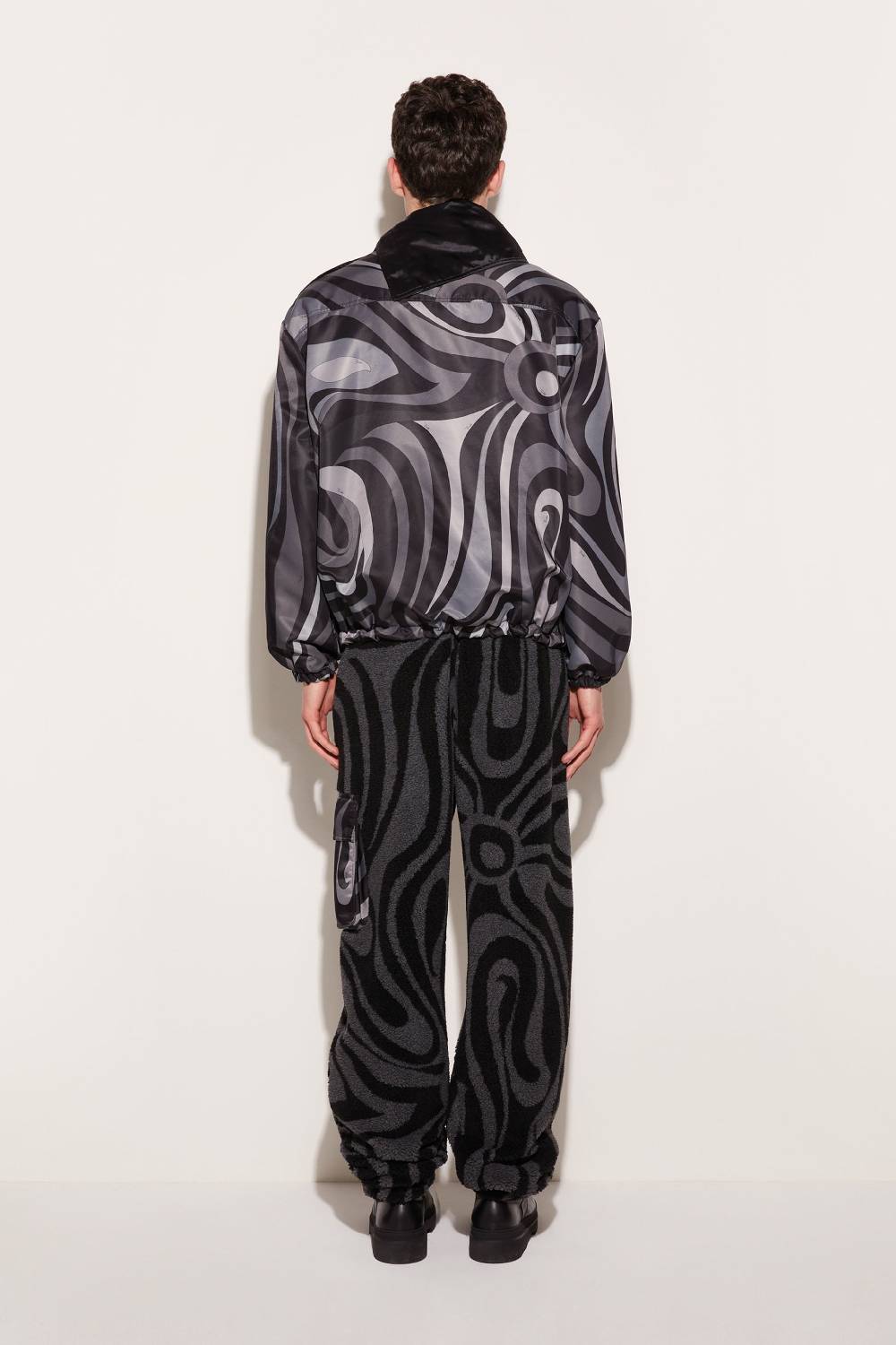 Pucci Giacca A Vento Con Finiture Marmo