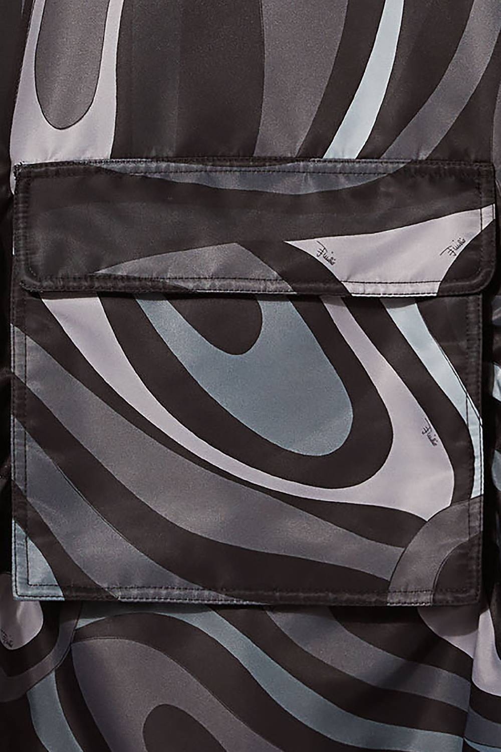 Pucci Giacca A Vento Con Finiture Marmo