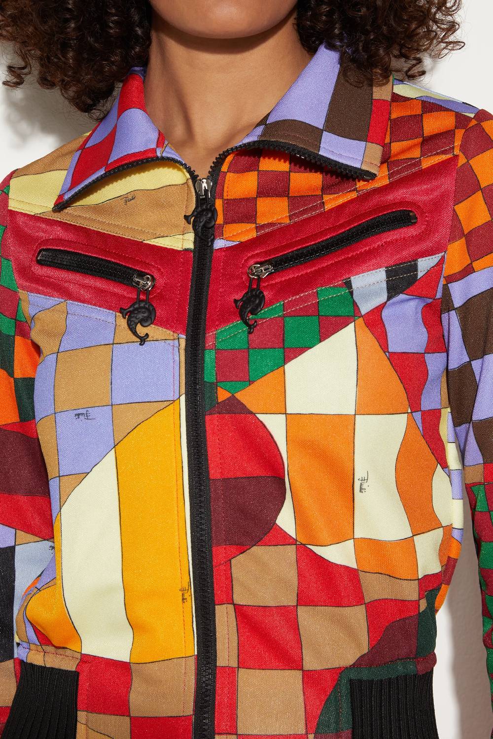 Pucci Giacca Con Stampa Giardino