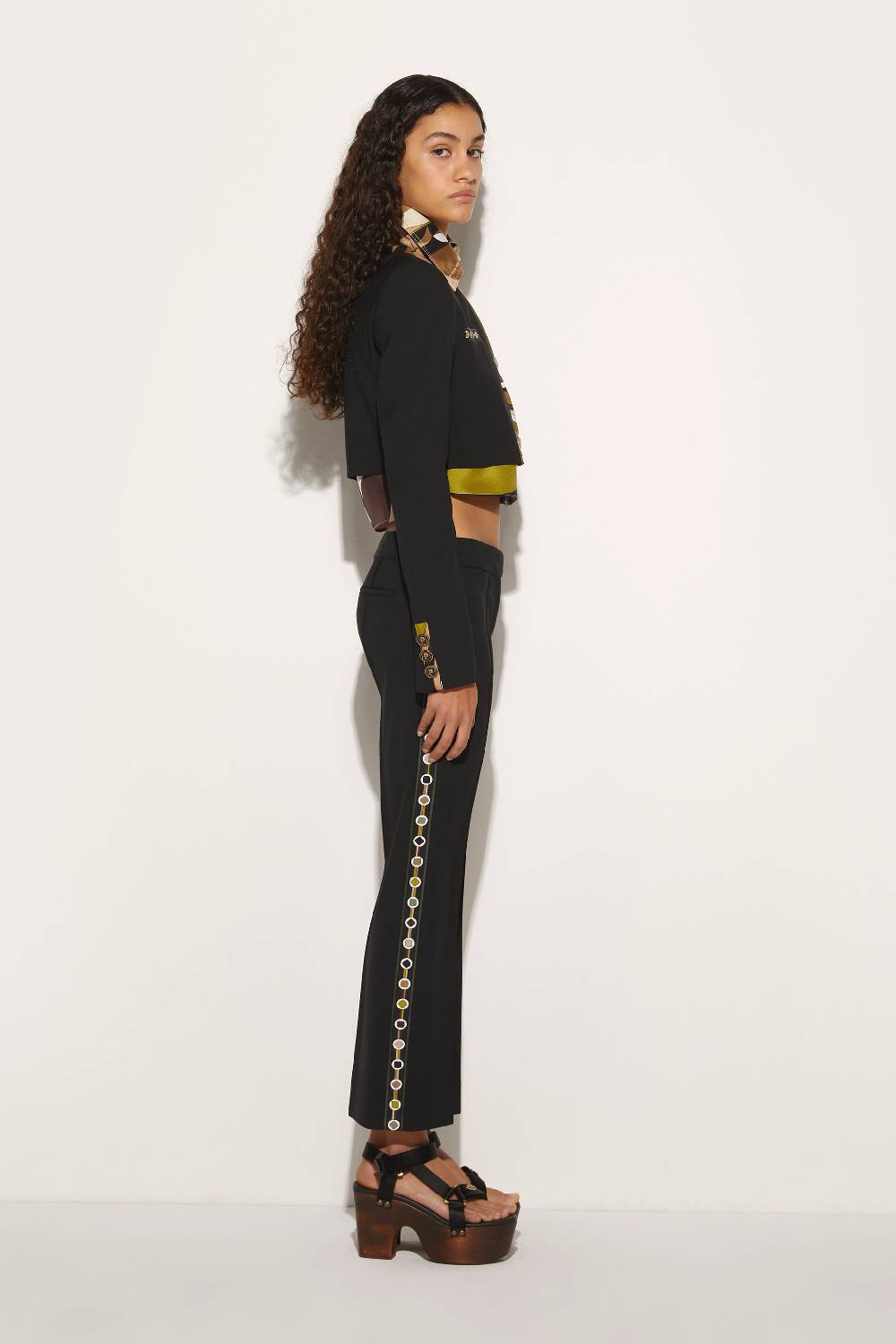 Pucci Giacca Cropped Con Finiture Vivara