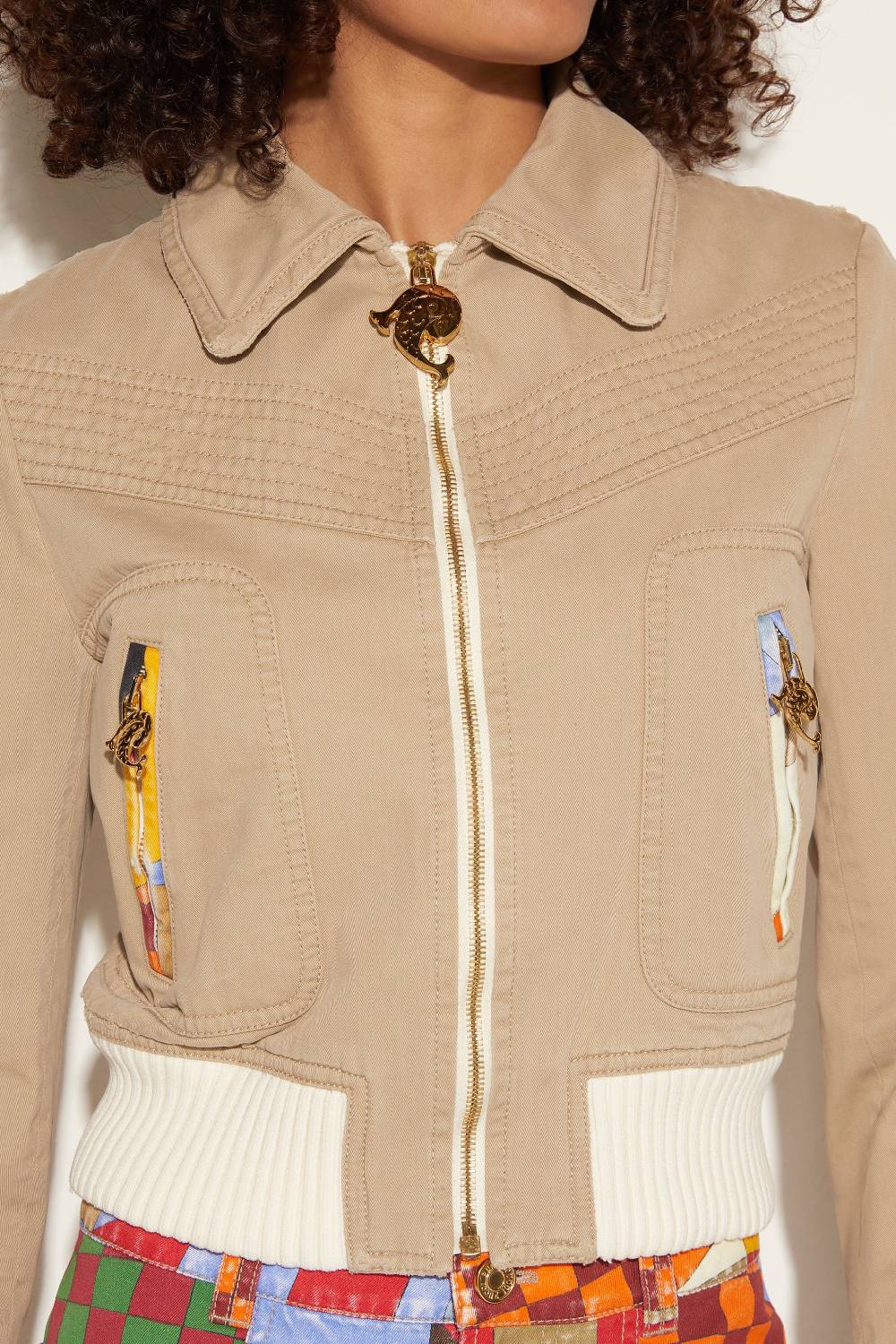 Pucci Giacca In Gabardine