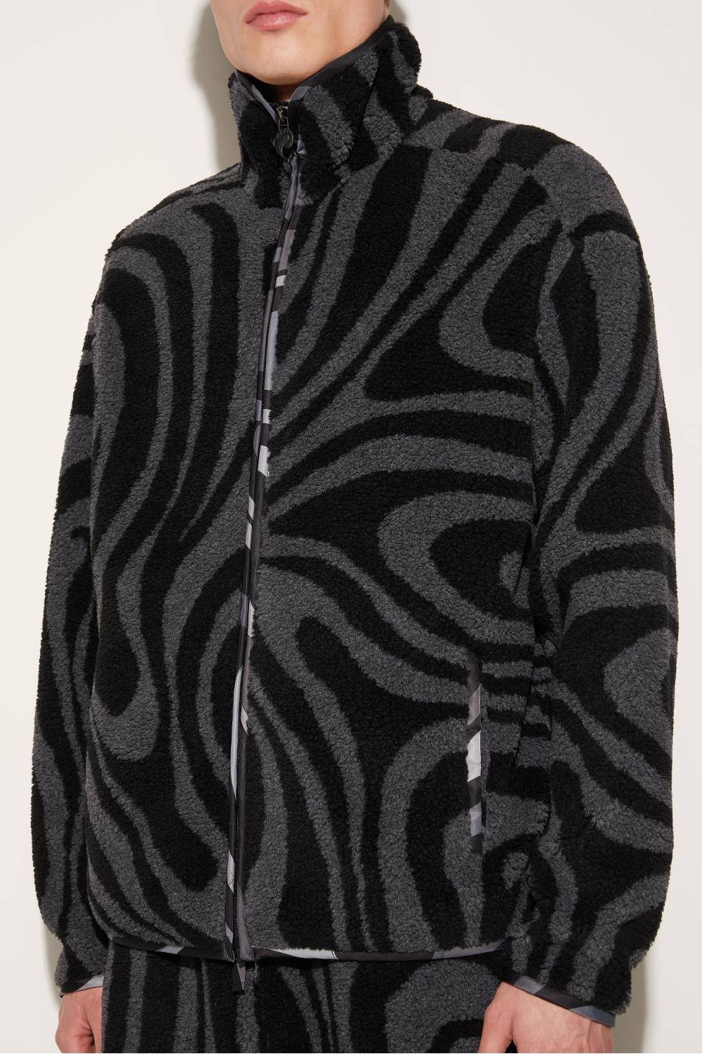 Pucci Giacca Jacquard Con Motivo Marmo