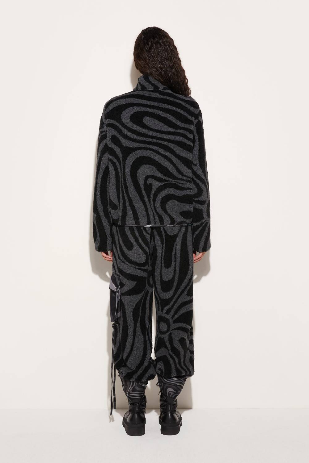 Pucci Giacca Jacquard Con Motivo Marmo