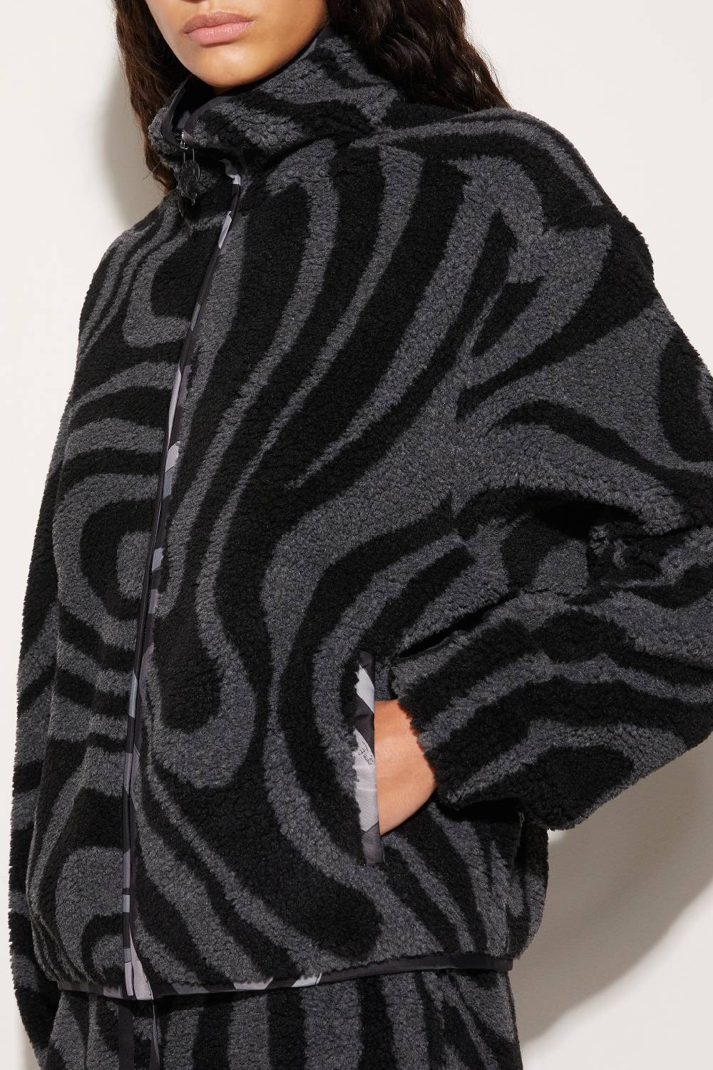 Pucci Giacca Jacquard Con Motivo Marmo