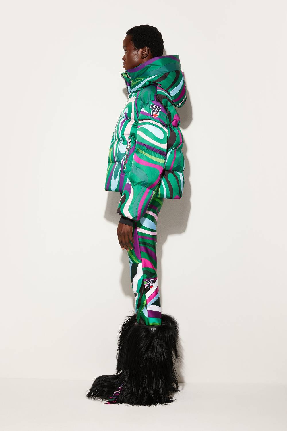 Pucci Giacca Marmo Pucci X Fusalp