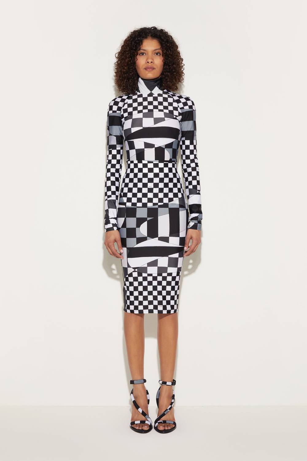 Pucci Giardino-Print Pencil Skirt