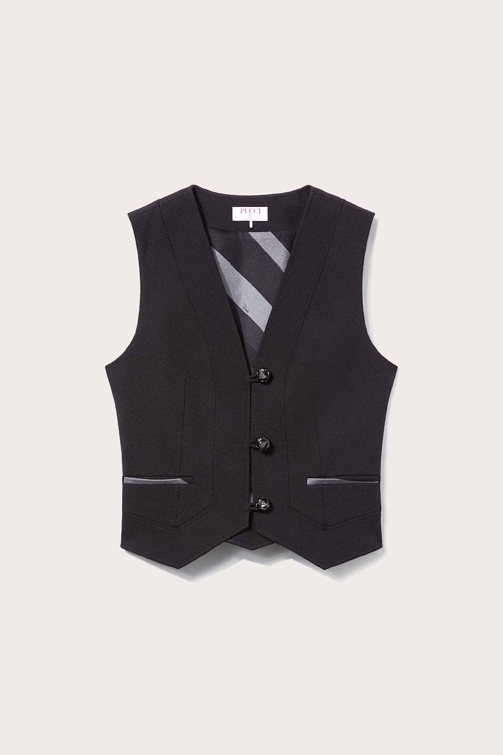 Pucci Gilet con finiture Marmo