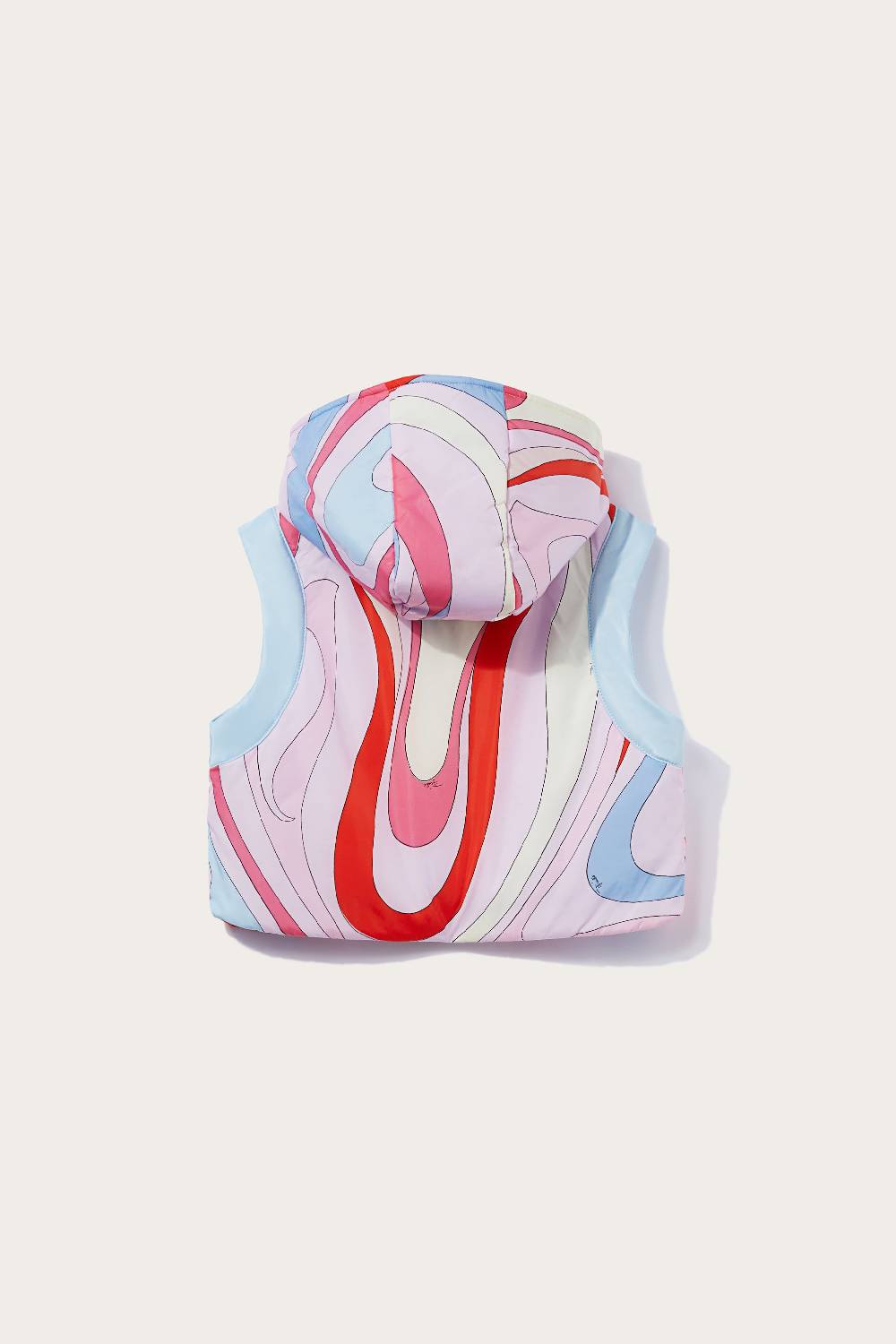 Pucci Gilet Con Stampa Marmo