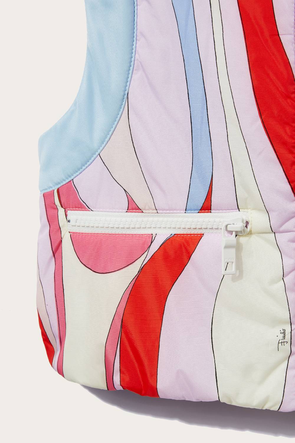 Pucci Gilet Con Stampa Marmo