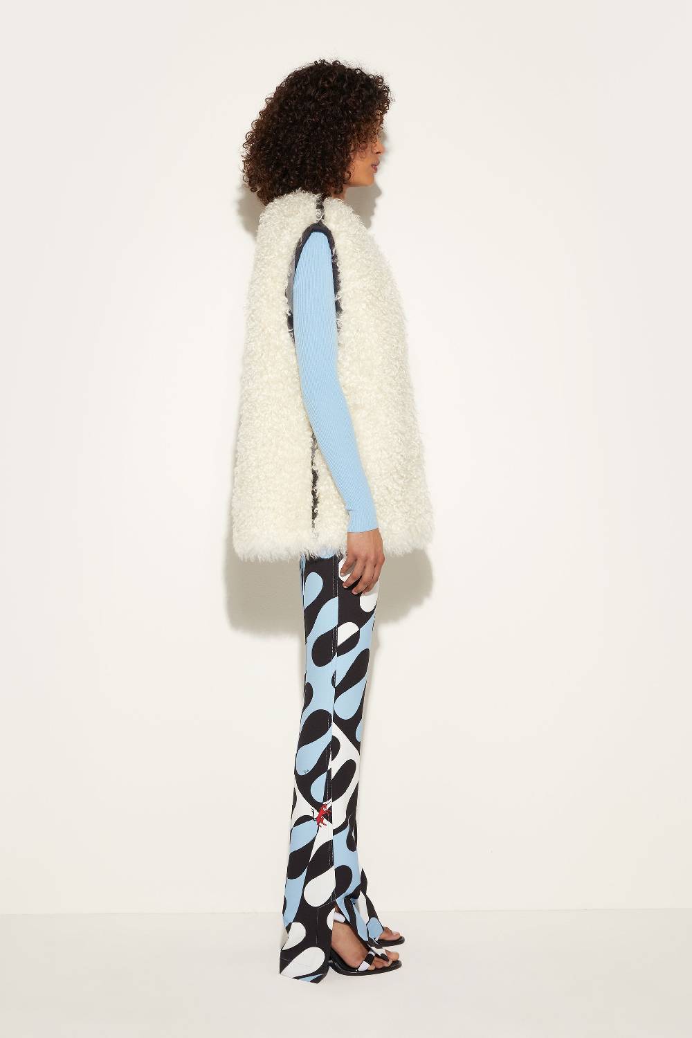 Pucci Gilet In Shearling Sintetico
