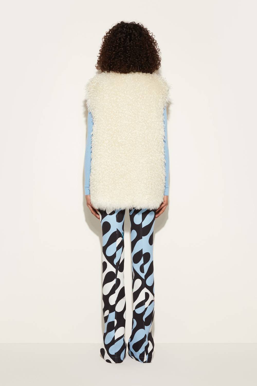 Pucci Gilet In Shearling Sintetico