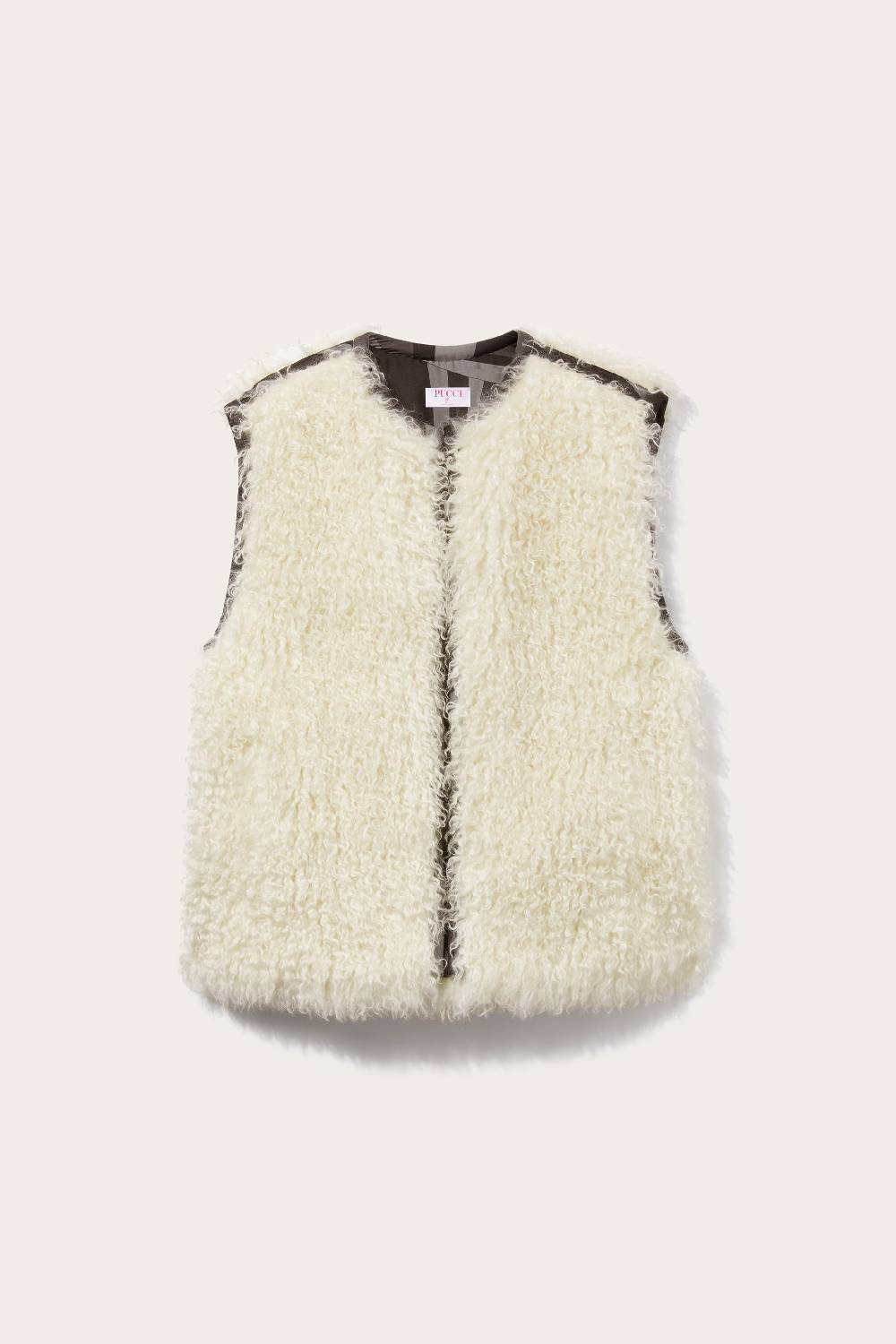 Pucci Gilet in shearling sintetico
