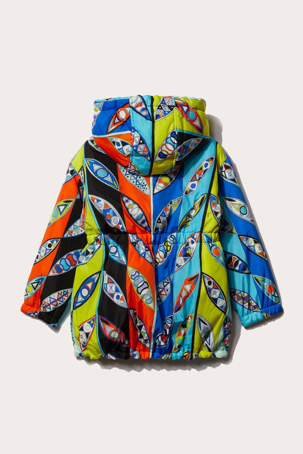 Pucci Girandole-Print Hooded Jacket