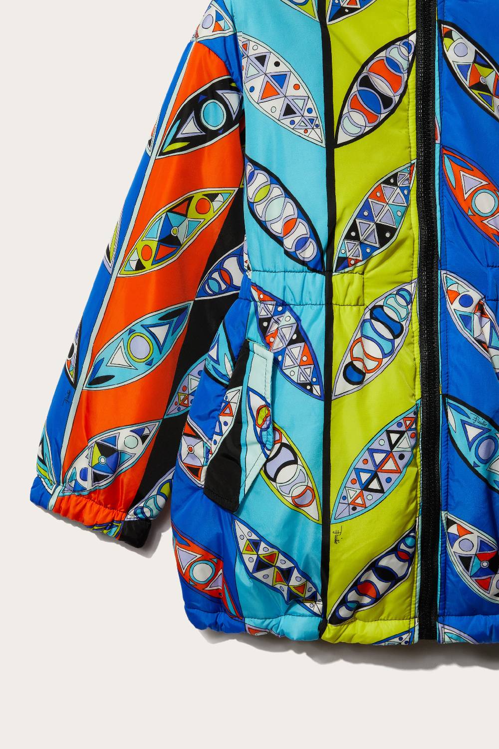 Pucci Girandole-Print Hooded Jacket