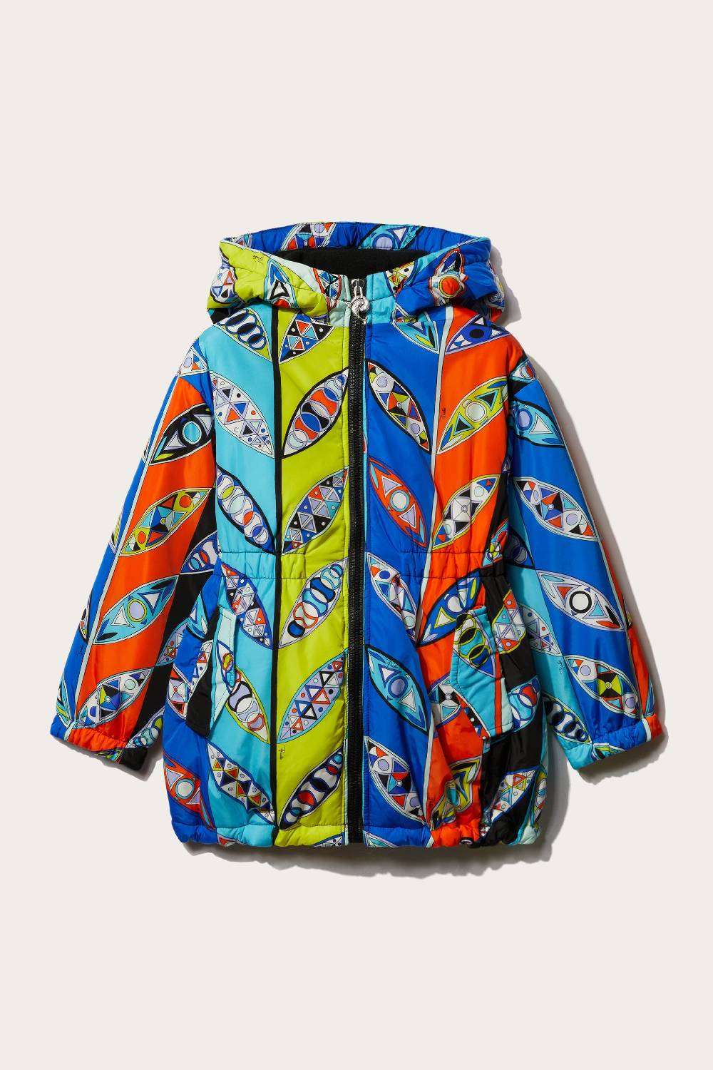 Pucci Girandole-Print Hooded Jacket