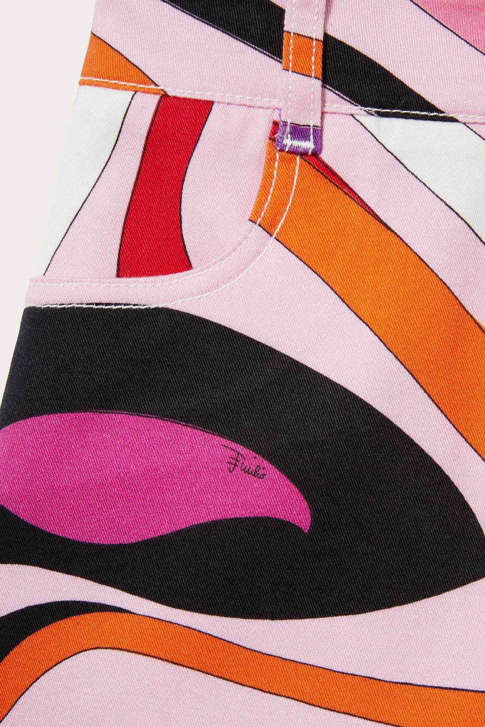 Pucci Gonna Con Stampa Marmo