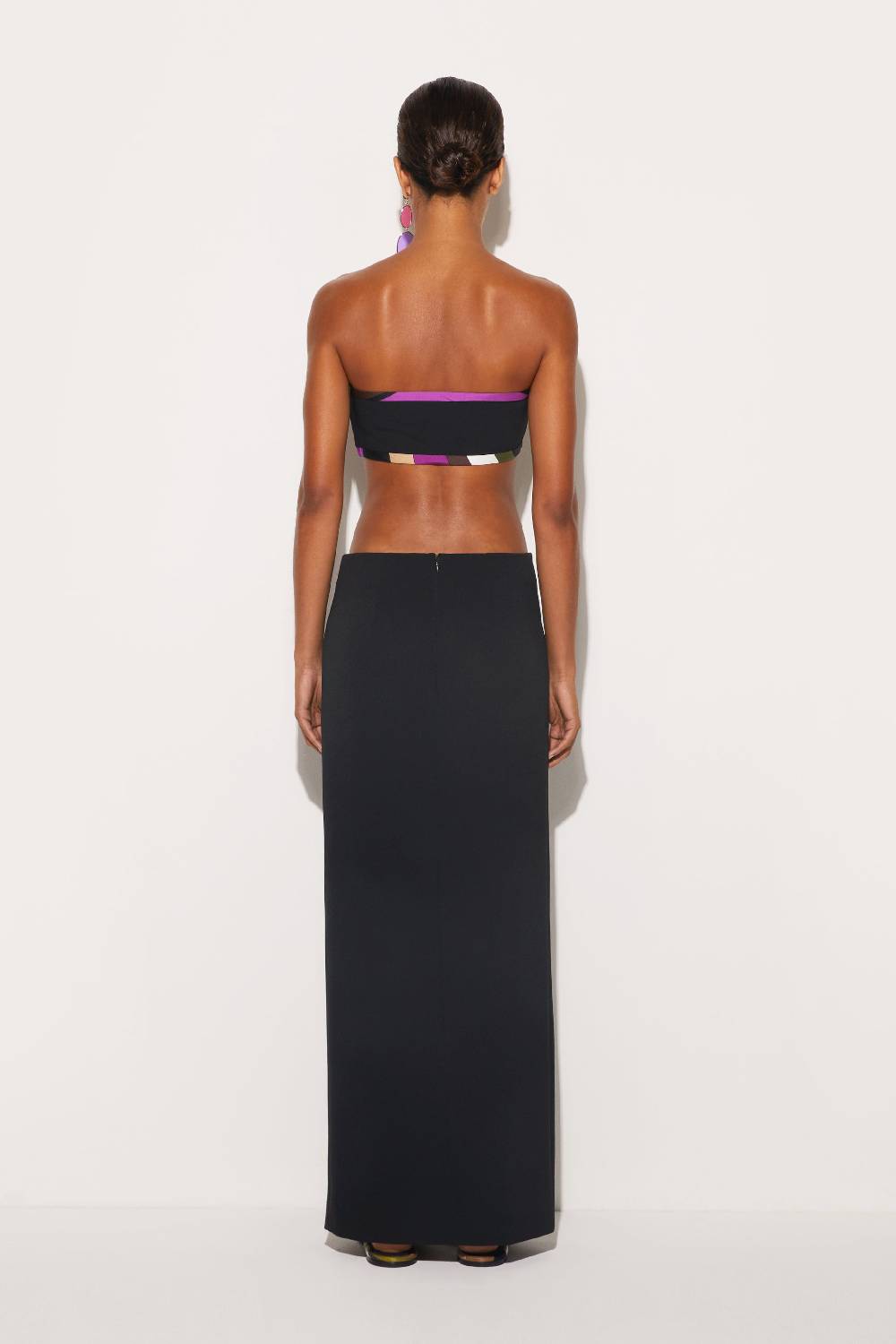 Pucci Gonna Lunga Con Finiture Iride