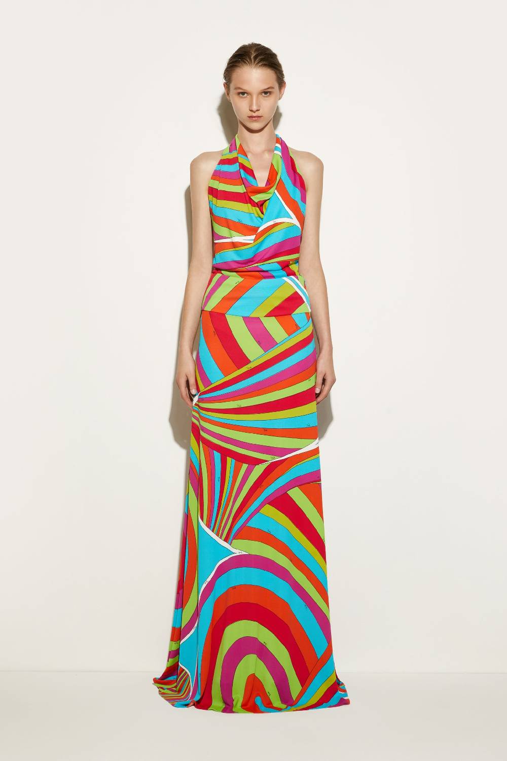 Pucci Gonna Lunga Con Stampa Iride