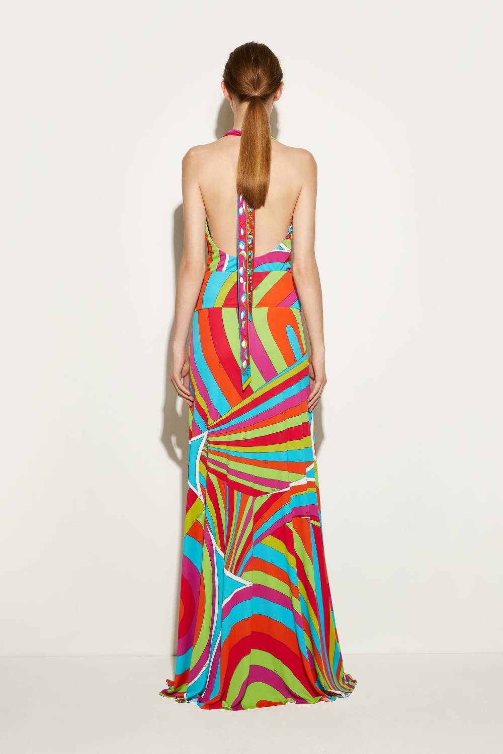 Pucci Gonna Lunga Con Stampa Iride