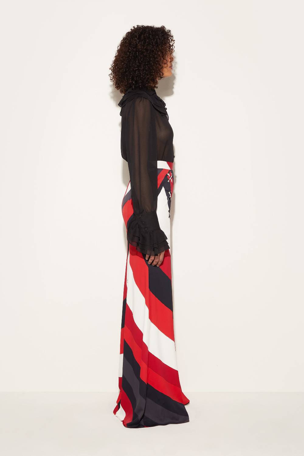 Pucci Gonna Lunga Con Stampa Iride