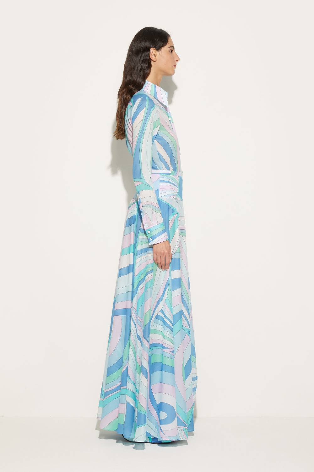 Pucci Gonna Lunga Con Stampa Iride