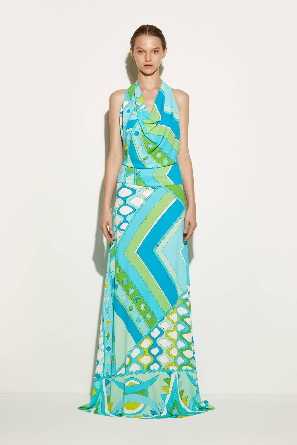 Pucci Gonna Lunga Con Stampa Vivara