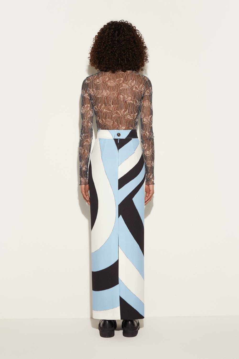 Pucci Gonna Lunga Stampa Iride