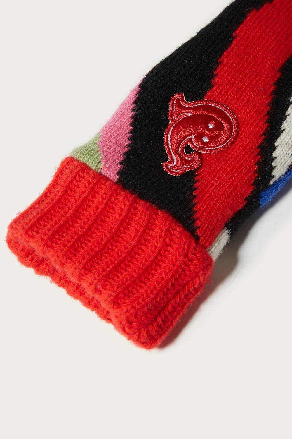 Pucci Guanti In Lana Jacquard Con Motivo Marmo