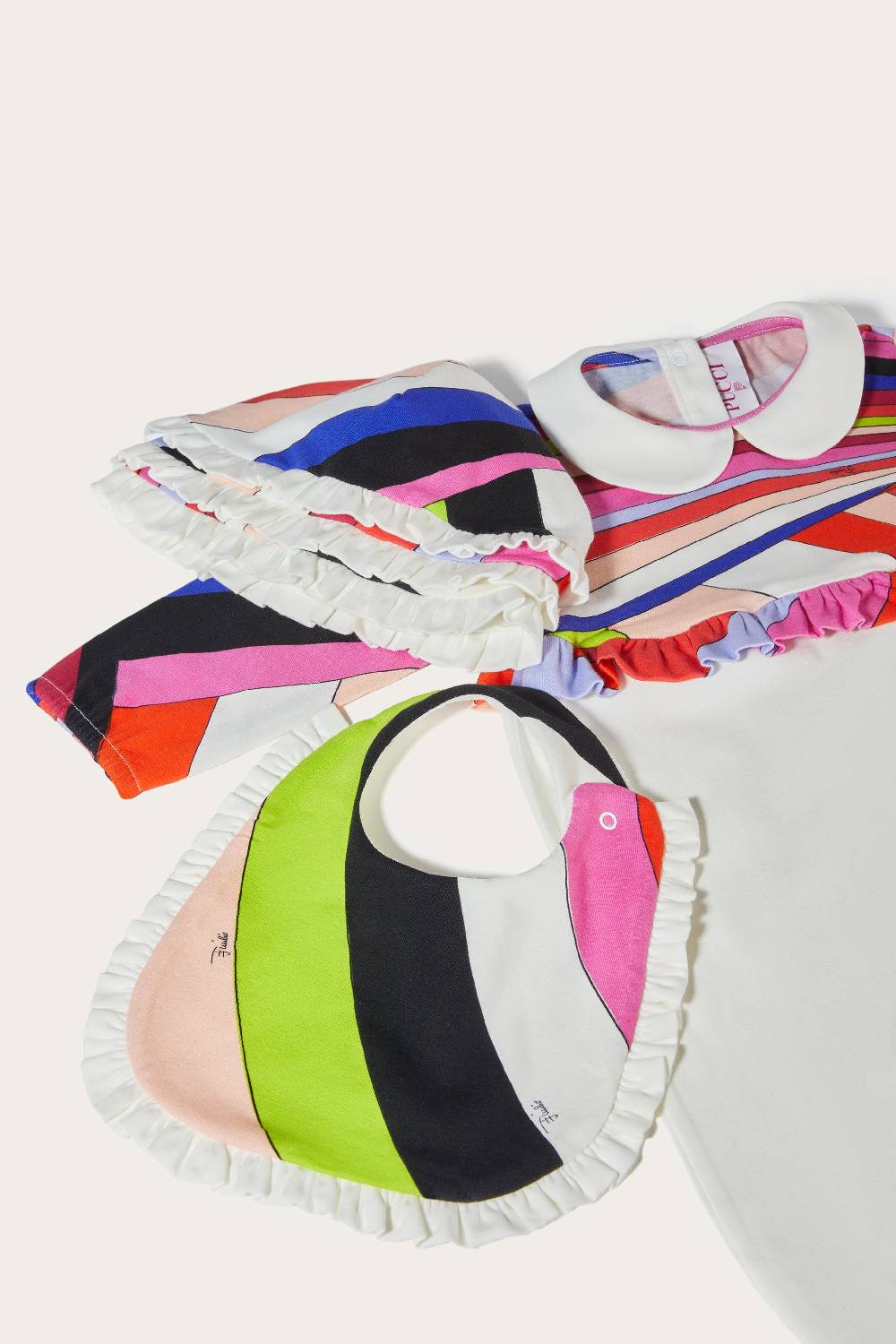 Pucci Iride-Print Babygrow Set