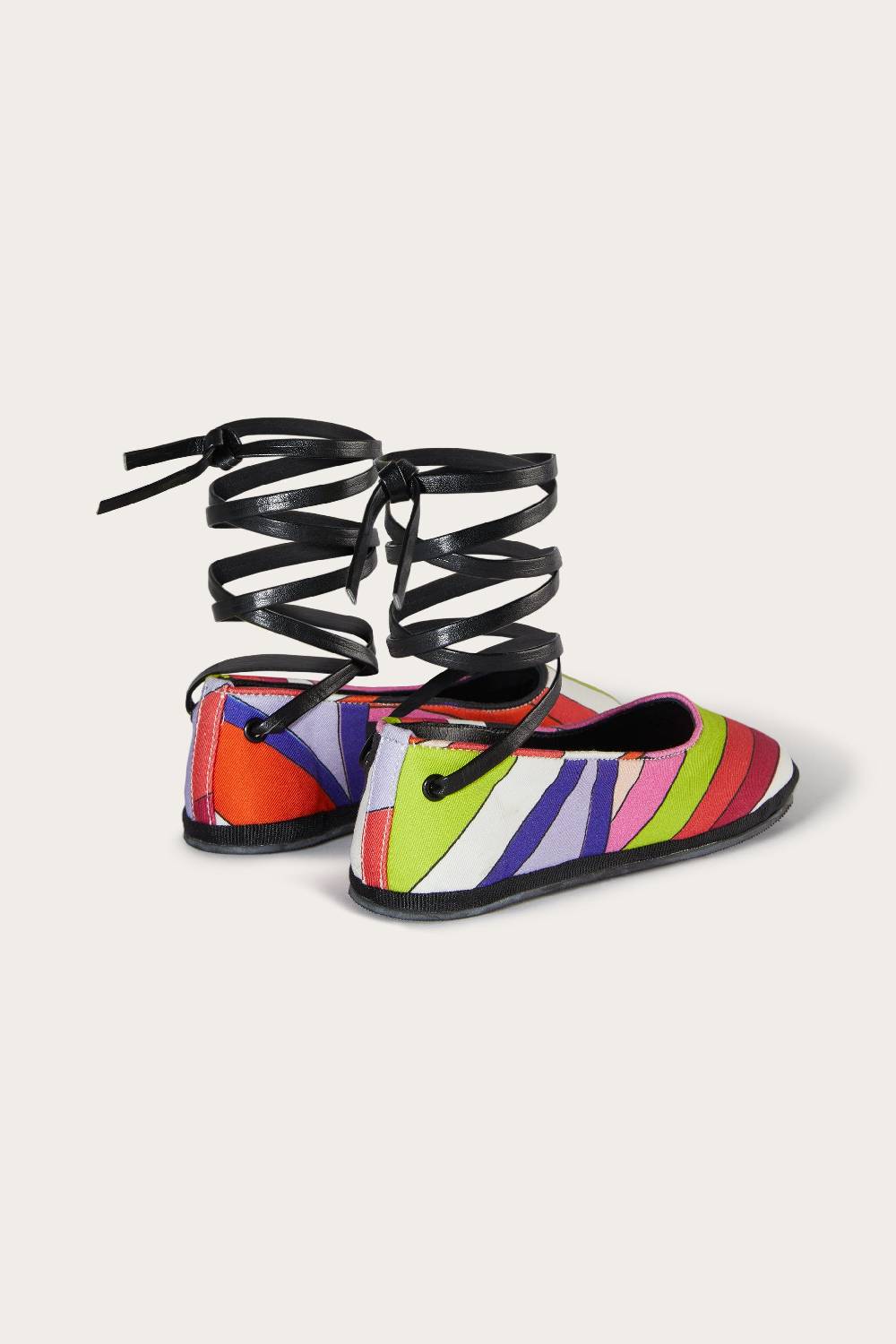 Pucci Iride-Print Ballet Pumps