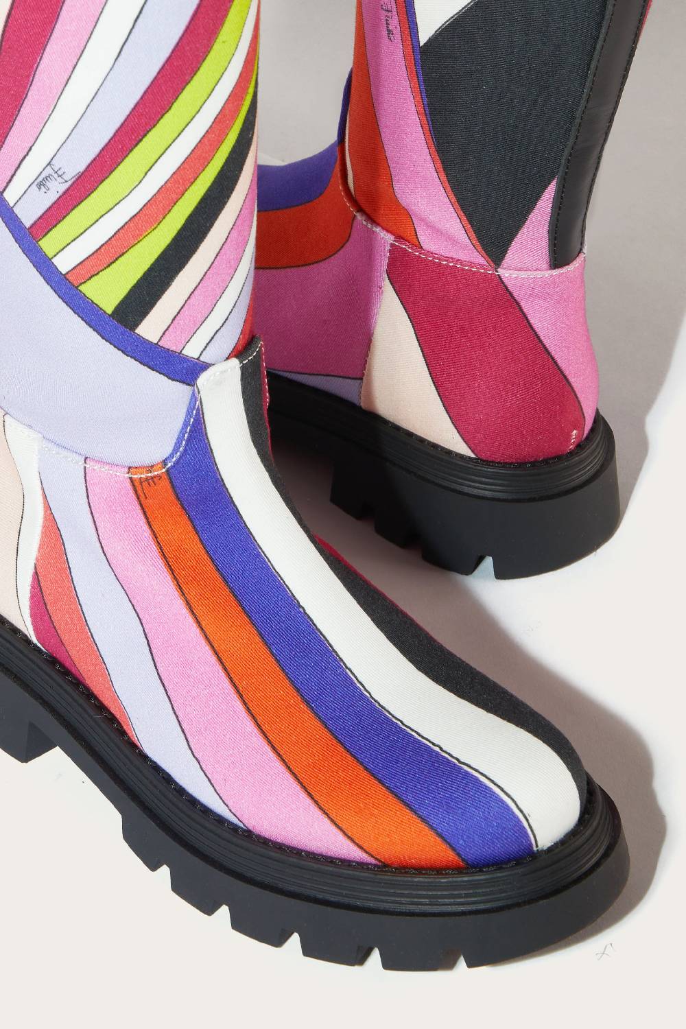 Pucci Iride-Print Boots